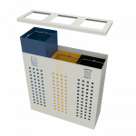 ALBRIS PC _powder coated recycle bin_34