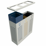 ALBRIS PC _powder coated recycle bin_36