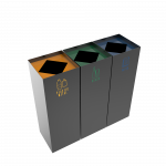 CIMON PC - urban design modern recycling bin station