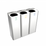 SALLIERE SST - stainless steel modern design recycle bins