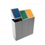 TODI SST - stainless steel waste bins