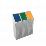 TODI SST - stainless steel waste bins