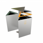 ZUPO SST - modern stainless steel recycle bins