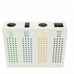 ALBRIS PC _powder coated recycle bin_50