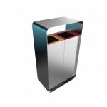 ARIZARO SST - attractive design waste bins in stainless steel_14