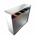 ARIZARO SST - attractive design waste bins in stainless steel_6