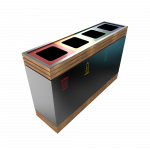 BREND PC - elegant powder coated metal recycling bin_6