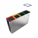 CASIRI SST - compact stainless steel recycling bin_8