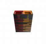 KANDEL PC - powder coated metal trash bins for selective waste collection_9