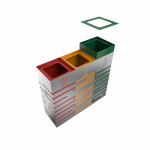 KANDEL SST - strainless steel trash bins for selective waste collection_4