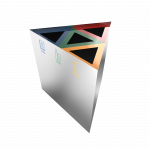 KUNKA SST - triangle elegant stainless steel recycling bin_2
