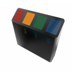 PISCO PC - Powder coated metal modern recycling bins_7