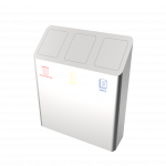 PISCO SST - modern design recycling bins in stainless steel_26