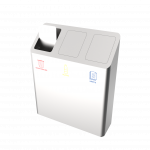 PISCO SST - modern design recycling bins in stainless steel_22