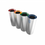 SAJAMA SST - modern stainless steel recycling bins_11