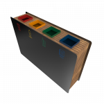 TOLIMA PC - fancy power coated metal recycling bins_8