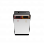 ARIZARO AT SST attractive design stainless steel waste bins with ashtray_6