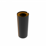 FINLAY PC single powder coated metal trash bin_3