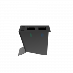 NOATAK PC Modern metal recycling station with ashtray_6