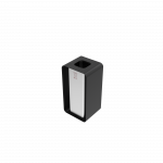 PARRAL SST elegant outdoor stainless steel recycling station with ashtray_3