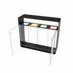 ARIZARO CRYSTAL PC_plexiglas and powder coated metal recycle bin_binsignia.com_16